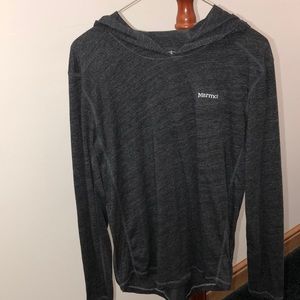 Gray Lightweigt Hoodie